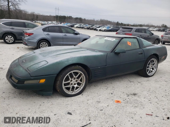 1992 Chevrolet Corvette with VIN 1G1YY23P6N5107220, listed as a Copart auction lot 41813155 with 0 mi miles and Clean Title. Bid and sale history available at carsss.com. Image 1.