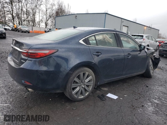 2020 Mazda 6 Grand Touring with VIN JM1GL1TY3L1513321, listed as a Copart auction lot 86398054 with 57,407 mi miles and Salvage Title. Bid and sale history available at DreamBid. Image 3.
