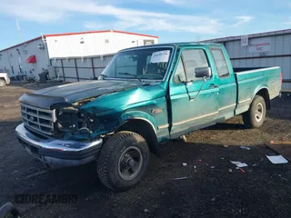 1996 Ford F-150 with VIN 1FTEX14N1TKA54140, listed as a IAAI auction lot 41658208 with 108,463 mi miles. Bid and sale history available at carsss.com. Image 2.