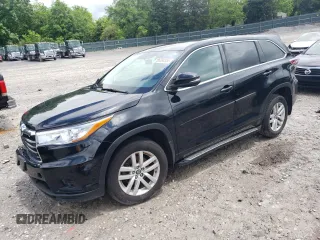 2016 Toyota Highlander LE z VIN 5TDBKRFH4GS348640, wystawiony jako Copart lot #56398355 z przebiegiem 90 659 mil mil oraz Szkoda całkowita • Salvage title. Historia ofert i sprzedaży dostępna na DreamBid. Obrazek 1.