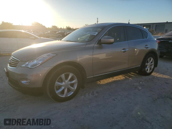 2010 Infiniti EX Journey with VIN JN1AJ0HP8AM700509, listed as a Copart auction lot 73386444 with 112,356 mi miles and Clean Title. Bid and sale history available at DreamBid. Image 1.