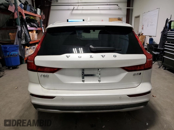 2024 Volvo V60 Plus with VIN YV4L12WY6R2136392, listed as a Copart auction lot 42932275 with 8,443 mi miles and Salvage title. Bid and sale history available at DreamBid. Image 6.