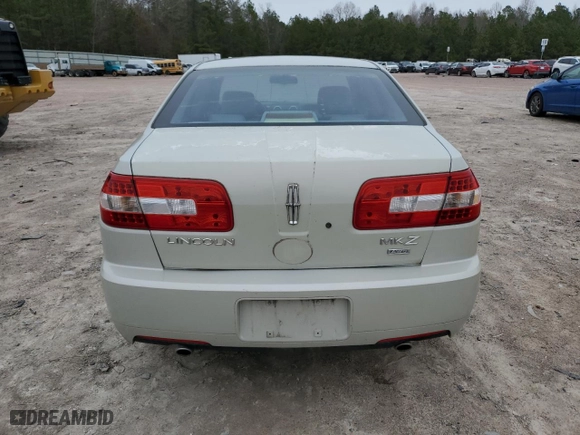 2007 Lincoln MKZ with VIN 3LNHM28T77R629830, listed as a Copart auction lot 48049865 with 123,694 mi miles and Salvage Title. Bid and sale history available at carsss.com. Image 6.