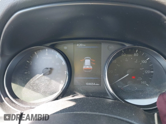 2019 Nissan Rogue SV with VIN JN8AT2MT9KW263300, listed as a IAAI auction lot 41853629 with 104,654 mi miles and . Bid and sale history available at carsss.com. Image 7.
