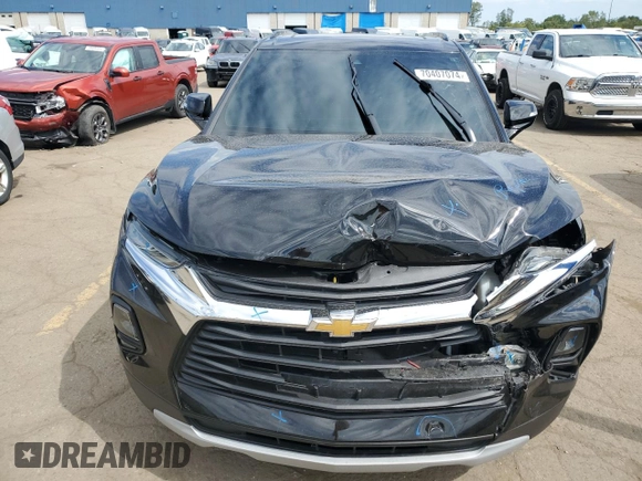 2022 Chevrolet Blazer LT with VIN 3GNKBJR48NS182486, listed as a Copart auction lot 70407074 with 59,774 mi miles and Non repairable. Bid and sale history available at DreamBid. Image 5.