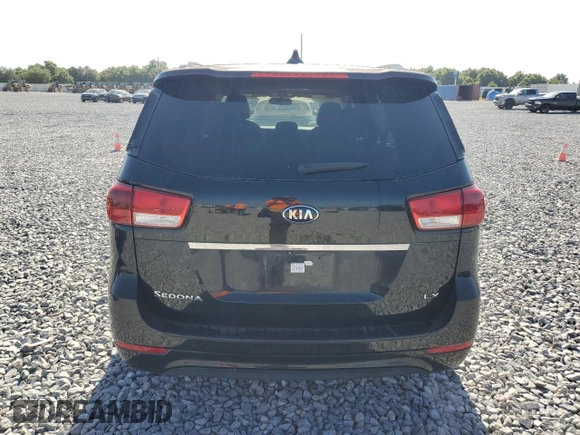 2015 Kia Sedona LX with VIN KNDMB5C1XF6051461, listed as a Copart auction lot 54203275 with 101,193 mi miles and Salvage Title. Bid and sale history available at DreamBid. Image 6.