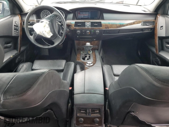 2006 BMW 5 Series 530i with VIN WBANE73546CM42338, listed as a Copart auction lot 50972655 with 133,483 mi miles and Salvage Title. Bid and sale history available at carsss.com. Image 8.