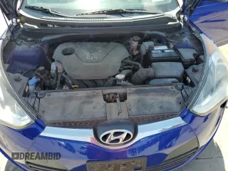 2012 Hyundai Veloster w/Gray Int with VIN KMHTC6AD6CU046448, listed as a Copart auction lot 53396415 with 131,567 mi miles and Clean title. Bid and sale history available at DreamBid. Image 11.