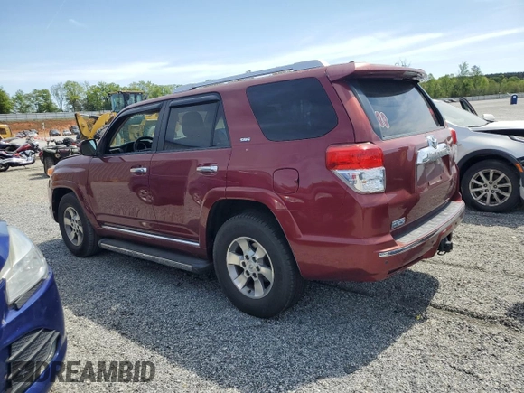 2012 Toyota 4Runner SR5 with VIN JTEZU5JRXC5041888, listed as a Copart auction lot 53674585 with 154,700 mi miles and Salvage title. Bid and sale history available at DreamBid. Image 2.