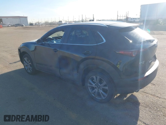 2025 Mazda CX-30 S Preferred with VIN 3MVDMBCM0SM772190, listed as a IAAI auction lot 41798763 with 3,558 mi miles and . Bid and sale history available at DreamBid. Image 3.
