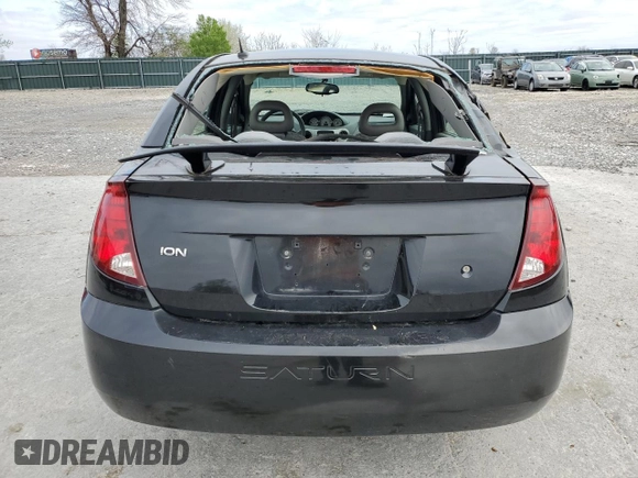 2006 Saturn ION with VIN 1G8AL55F06Z119025, listed as a Copart auction lot 50523445 with 211,679 mi miles and Salvage Title. Bid and sale history available at carsss.com. Image 6.