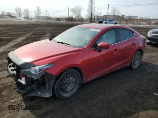 2015 Mazda 3 S Grand Touring z VIN JM1BM1W33F1260318, wystawiony jako Copart lot #48729085 z przebiegiem 244 276 mil mil oraz Szkoda całkowita • Salvage title. Historia ofert i sprzedaży dostępna na DreamBid. Obrazek 1.
