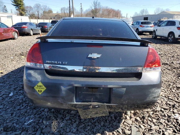 2009 Chevrolet Impala 3.5L LT with VIN 2G1WT57N791197453, listed as a Copart auction lot 48534475 with 153,941 mi miles and Salvage Title. Bid and sale history available at carsss.com. Image 6.
