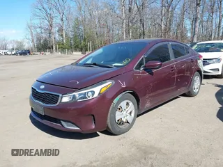 2017 Kia Forte LX with VIN 3KPFK4A75HE148512, listed as a IAAI auction lot 41869999 with 108,956 mi miles. Bid and sale history available at carsss.com. Image 19.
