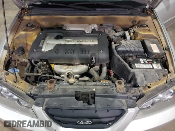 2006 Hyundai Elantra with VIN KMHDM45D66U356412, listed as a Copart auction lot 81612314 with 56,501 mi miles and Non repairable. Bid and sale history available at DreamBid. Image 11.
