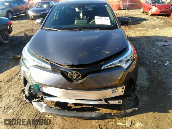 2019 Toyota C-HR XLE with VIN JTNKHMBX3K1034591, listed as a IAAI auction lot 40971538 with 135,200 mi miles. Bid and sale history available at carsss.com. Image 12.