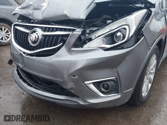 2020 Buick Envision Essence with VIN LRBFXCSA5LD115590, listed as a IAAI auction lot 41958835 with 53,250 mi miles and . Bid and sale history available at carsss.com. Image 6.