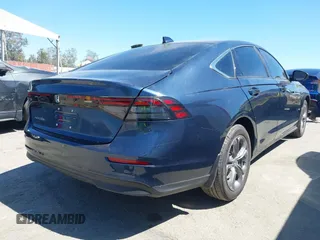 2024 Honda Accord EX with VIN 1HGCY1F3XRA089582, listed as a IAAI auction lot 42695996 with 2,618 mi miles and . Bid and sale history available at DreamBid. Image 4.