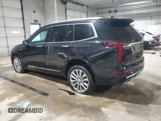 2021 Cadillac XT6 Premium Luxury with VIN 1GYKPDRS0MZ204101, listed as a Copart auction lot 45460135 with 20,104 mi miles and Salvage title. Bid and sale history available at DreamBid. Image 2.