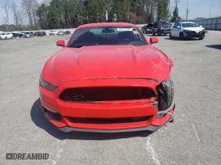 2015 Ford Mustang V6 with VIN 1FA6P8AM1F5346940, listed as a Copart auction lot 49777285 with 104,530 mi miles and Salvage Title. Bid and sale history available at carsss.com. Image 5.