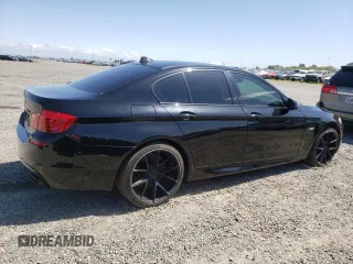 2012 BMW 5 Series 550i with VIN WBAFR9C50CDV58386, listed as a Copart auction lot 51982405 with 101,214 mi miles and Clean Title. Bid and sale history available at carsss.com. Image 3.