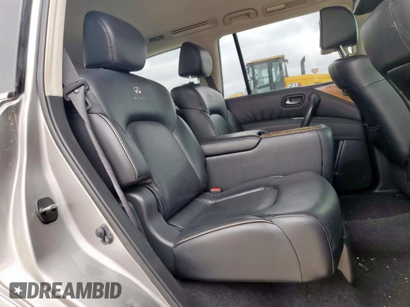 2011 Infiniti QX56 7-passenger with VIN JN8AZ2NF8B9504124, listed as a Copart auction lot 54612735 with 220,399 mi miles and Clean Title. Bid and sale history available at DreamBid. Image 11.
