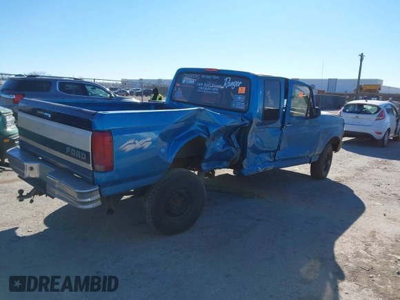 1994 Ford F-150 with VIN 1FTEX14Y5RKB51327, listed as a IAAI auction lot 41239570 with 1 mi miles. Bid and sale history available at carsss.com. Image 4.
