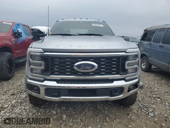 2024 Ford Super Duty F-450 DRW XL with VIN 1FT8W4DMXREC04309, listed as a Copart auction lot 86053524 with 81,240 mi miles and Salvage Title. Bid and sale history available at carsss.com. Image 5.