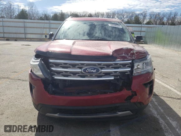 2018 Ford Explorer XLT with VIN 1FM5K7D85JGC04709, listed as a Copart auction lot 50596605 with 118,714 mi miles and Salvage Title. Bid and sale history available at DreamBid. Image 5.