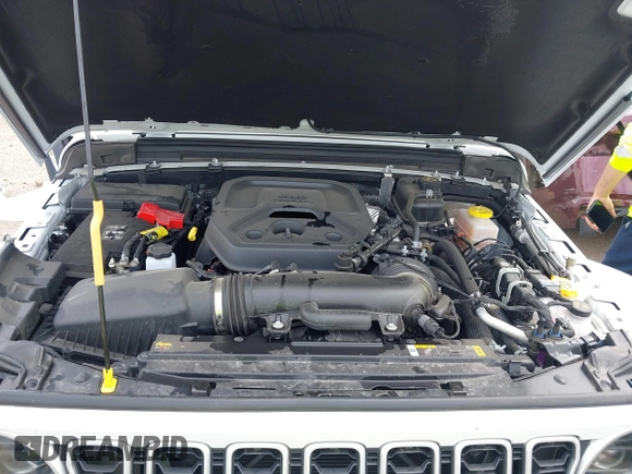 2025 Jeep Wrangler Sahara with VIN 1C4PJXEN1SW528297, listed as a IAAI auction lot 42131265 with 7,167 mi miles and . Bid and sale history available at DreamBid. Image 10.