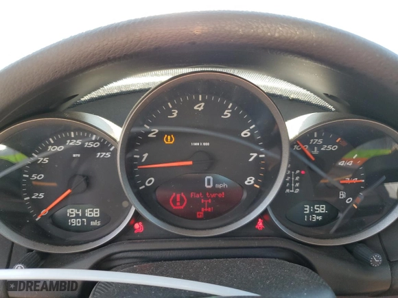 2007 Porsche Boxster with VIN WP0CA29897U711875, listed as a Copart auction lot 72839904 with 194,168 mi miles and Clean Title. Bid and sale history available at carsss.com. Image 9.