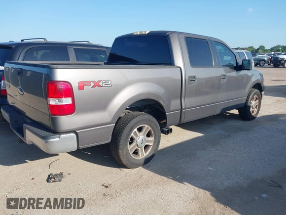 2005 Ford F-150 XLT with VIN 1FTPW12565KE04301, listed as a IAAI auction lot 42708106 with 170,568 mi miles and . Bid and sale history available at DreamBid. Image 4.