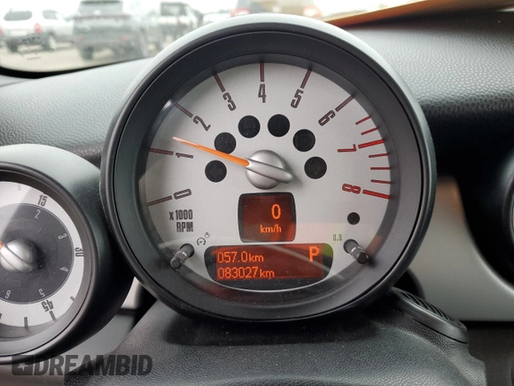 2012 MINI Convertible with VIN WMWZN3C57CT135185, listed as a Copart auction lot 78580644 with 83,027 mi miles and Salvage Title. Bid and sale history available at DreamBid. Image 9.
