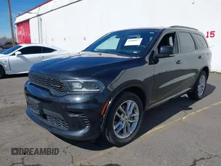 2024 Dodge Durango GT with VIN 1C4RDJDG0RC207475, listed as a IAAI auction lot 41880873 with 26,891 mi miles and . Bid and sale history available at DreamBid. Image 19.