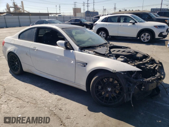 2013 BMW M3 with VIN WBSKG9C56DJ593825, listed as a Copart auction lot 75298514 with 85,798 mi miles and Salvage Title. Bid and sale history available at carsss.com. Image 4.