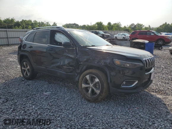 2019 Jeep Cherokee Limited with VIN 1C4PJMDNXKD149214, listed as a Copart auction lot 59538785 with 68,509 mi miles and Salvage title. Bid and sale history available at DreamBid. Image 4.
