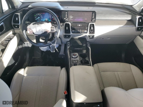 2023 Kia Sorento Hybrid SX Prestige with VIN KNDRMDLG7P5138756, listed as a Copart auction lot 88041315 with 35,986 mi miles and Salvage Title. Bid and sale history available at carsss.com. Image 8.