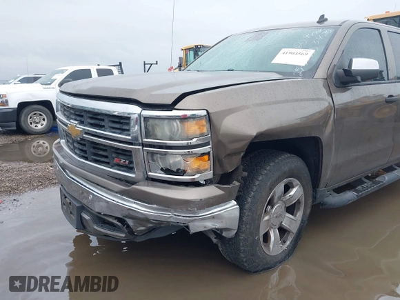 2014 Chevrolet Silverado 1500 LTZ with VIN 1GCVKSEC5EZ249444, listed as a IAAI auction lot 41904569 with 123,650 mi miles and . Bid and sale history available at DreamBid. Image 6.
