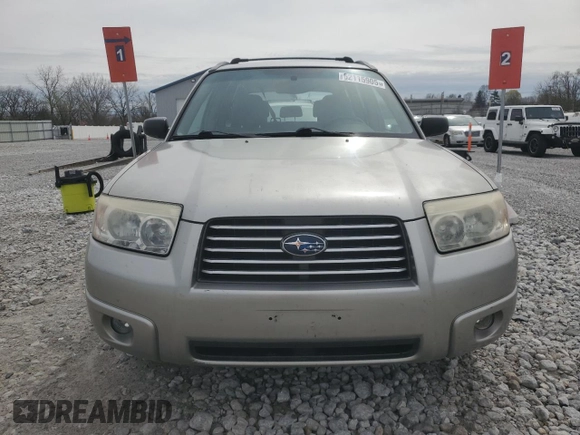 2006 Subaru Forester 2.5 X with VIN JF1SG63606H726870, listed as a Copart auction lot 52115905 with 122,882 mi miles and Clean Title. Bid and sale history available at carsss.com. Image 5.