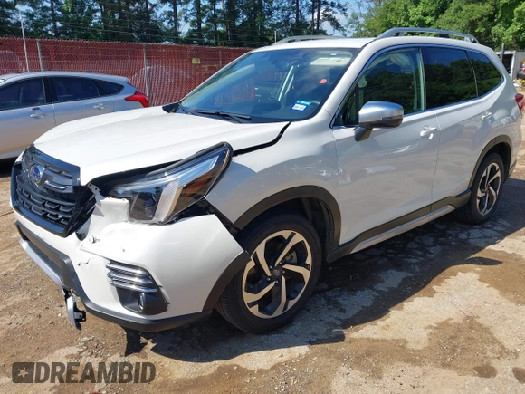 2023 Subaru Forester Touring with VIN JF2SKARC3PH525847, listed as a IAAI auction lot 42315726 with 32,235 mi miles and . Bid and sale history available at DreamBid. Image 17.