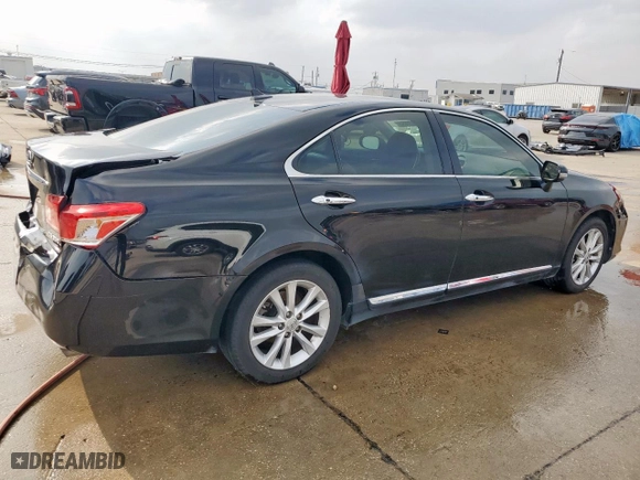 2010 Lexus ES 350 with VIN JTHBK1EG8A2379283, listed as a Copart auction lot 50876995 with 109,220 mi miles and Salvage Title. Bid and sale history available at carsss.com. Image 3.