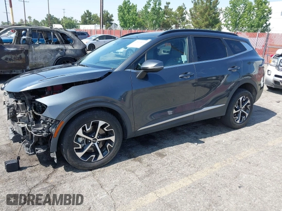 2023 Kia Sportage EX with VIN KNDPVCAG4P7014112, listed as a IAAI auction lot 42610022 with 50,680 mi miles and . Bid and sale history available at DreamBid. Image 20.