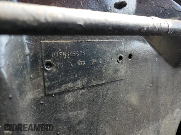 1957 Ford Thunderbird with VIN D7FH395675, listed as a Copart auction lot 77234434 with 15,312 mi miles and Salvage Title. Bid and sale history available at DreamBid. Image 12.