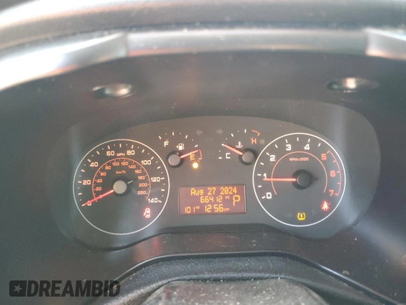 2020 Ram ProMaster City Cargo Tradesman with VIN ZFBHRFAB5L6P29854, listed as a Copart auction lot 68680784 with 66,412 mi miles and Salvage Title. Bid and sale history available at DreamBid. Image 9.