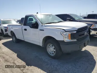 2020 Ford F-150 XL with VIN 1FTMF1CB5LKD02203, listed as a Copart auction lot 41440295 with 110,358 mi miles and Salvage Title. Bid and sale history available at carsss.com. Image 4.