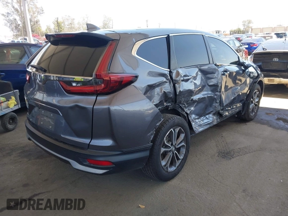 2021 Honda CR-V EX z VIN 2HKRW1H5XMH407361, wystawiony jako IAAI lot #42406157 z przebiegiem 51 493 mil mil oraz . Historia ofert i sprzedaży dostępna na DreamBid. Obrazek 4.