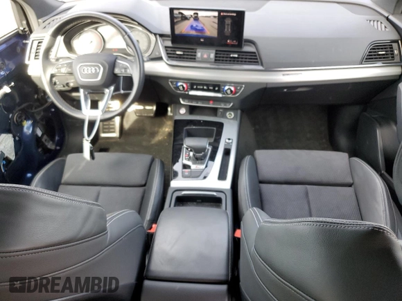 2021 Audi SQ5 Premium Plus with VIN WA1A4AFYXM2050467, listed as a Copart auction lot 78680954 with 22,929 mi miles and Clean Title. Bid and sale history available at carsss.com. Image 8.