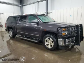 2015 Chevrolet Silverado 1500 LTZ with VIN 3GCUKSEJ7FG457305, listed as a Copart auction lot 62893984 with 0 mi miles and Non Repairable. Bid and sale history available at carsss.com. Image 4.