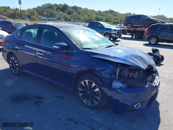 2019 Nissan Sentra S with VIN 3N1AB7APXKY446963, listed as a IAAI auction lot 40621581 with NaN miles. Bid and sale history available at carsss.com. Image 1.