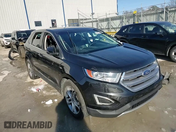 2015 Ford Edge Titanium with VIN 2FMTK4K83FBB39298, listed as a Copart auction lot 88142125 with 142,332 mi miles and Salvage Title. Bid and sale history available at carsss.com. Image 11.